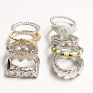 Sidewalk Crush Ring Stack