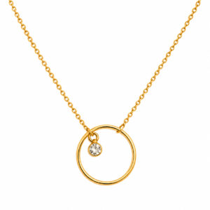 Cartel Ring & Diamond Minimal Necklace