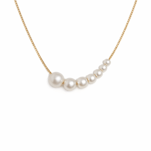 Ascending Pearl Necklace