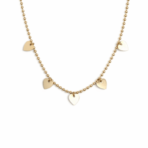Leaf Drop Minimal Necklace